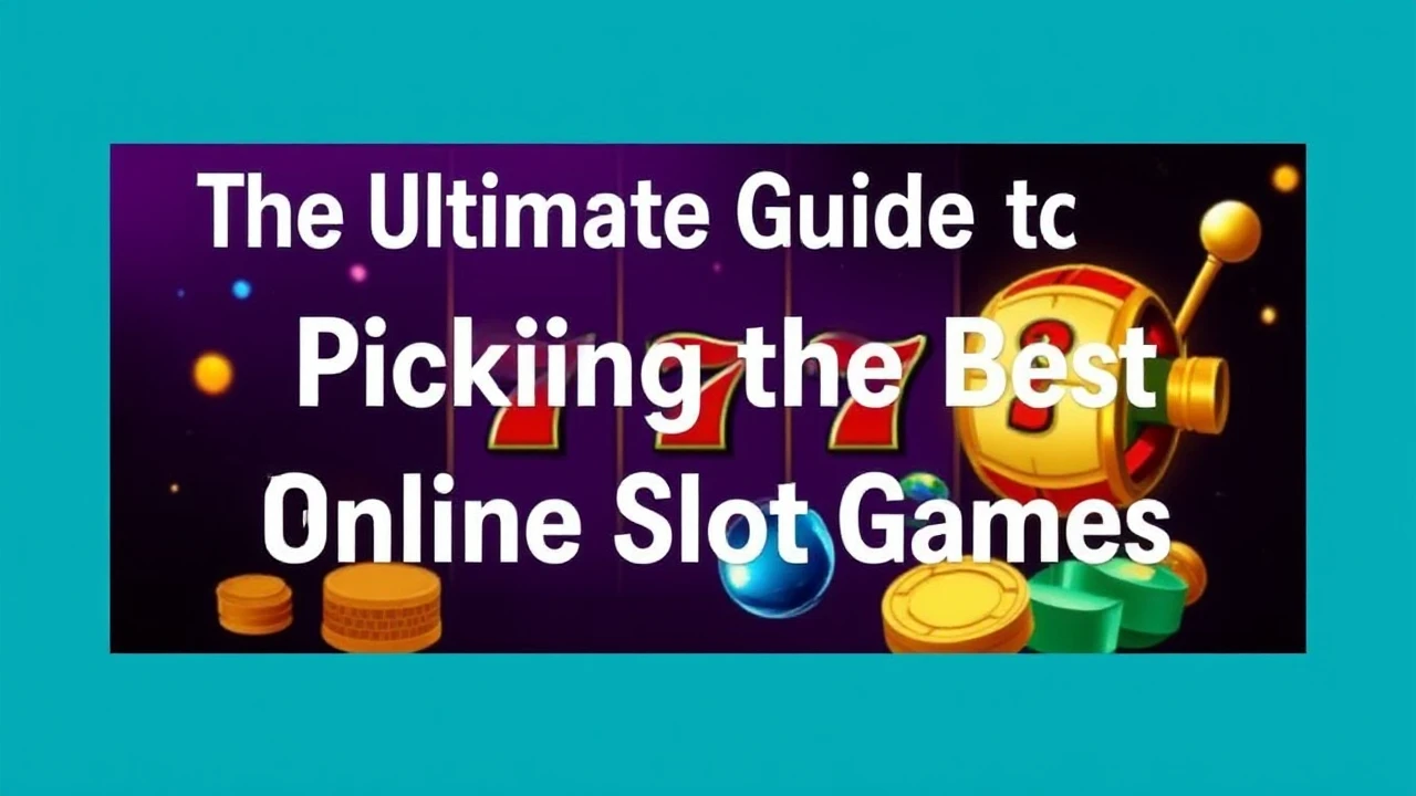 The Ultimate Guide to Picking the Best Internet-based Slot Games