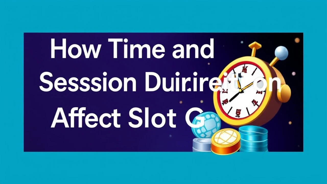 How Time and Session Duration Affect Slot Game Performance