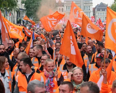Nationwide Walkout Action Witnesses Hundreds of Thousands Taking to the Streets Throughout France
